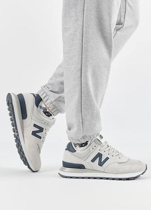 Мужские кроссовки в стиле new balance prm classic26 беленс / демисезонные / весенние, летние, осенние / обувь / замша / белые, черные, серые, бежевые, синие5 фото