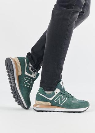 Чоловічі кросівки в стилі new balance prm classic нью беленс / демісезонні / весняні, літні, осінні / взуття / замша / білі, чорні, сірі, бежеві, сині4 фото