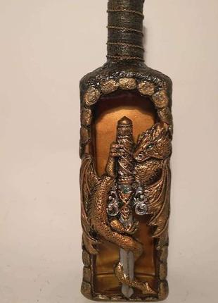 Пляшка декоративна подарункова "дракон"