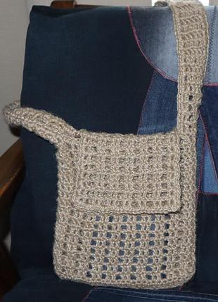 Сумка вязанная
