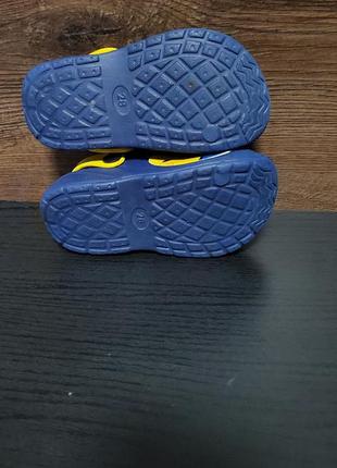 Сабо pokemon pikachu blue crocs crocband5 фото
