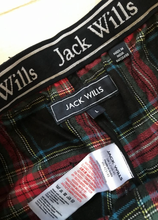 Круті, фланелеві піжамні штани з кишенями, jack wills. l6 фото