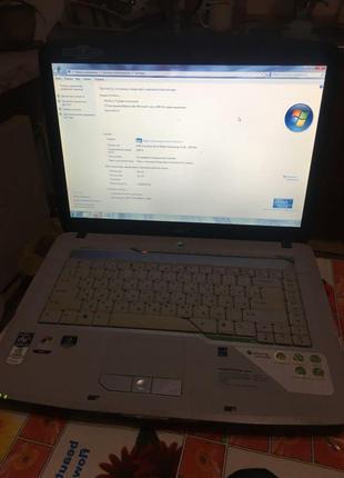 Ноутбук acer aspire 5520g