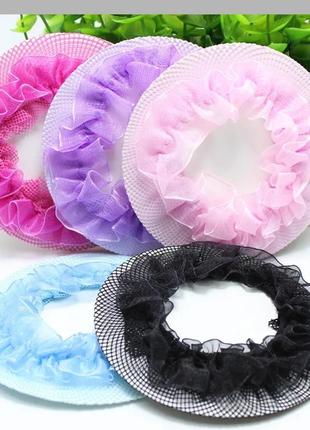 Чехол снуд резинка сеточка для волос для гульки