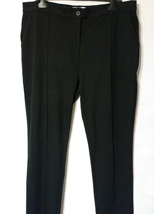 Женские брюки mango 5xl 6xl 60 62 штаны на резинке большой размер батал6 фото