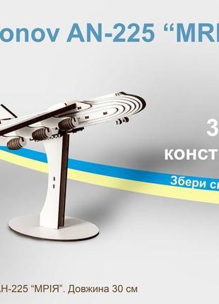 3d конструктор самолет ан-225 "мрія"6 фото