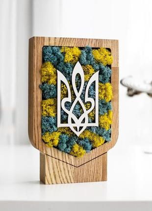 Герби україни з мохом. символіка україни. сувенір україни.5 фото