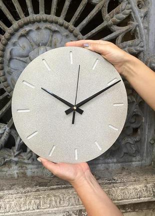 Зоготовка для настінного годиннику  з бетону "сеул міні"1 фото