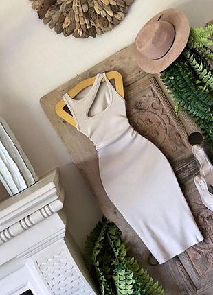 Сукня рубчик