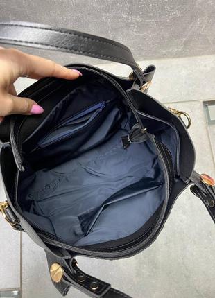 Якісна жіноча сумка містка сумочка3 фото
