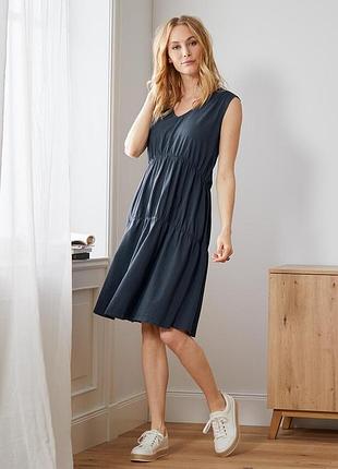 Якісна сукня з трикотажу earthcolors® від tchibo(німеччина), р.: 48-50 (40/42 євро)
