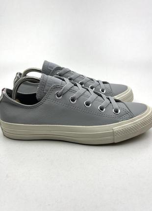 Оригинальные кожаные кеды converse2 фото