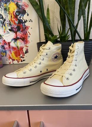 Converse all star "chuck taylor" жіночі базові кросівки/кеди5 фото