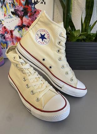 Converse all star "chuck taylor" жіночі базові кросівки/кеди8 фото