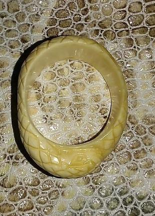 Кольцо змея из бивня мамонта7 фото