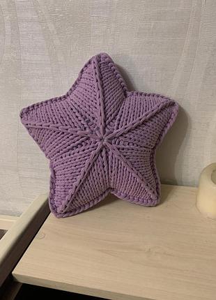 Декоративна подушка зірка