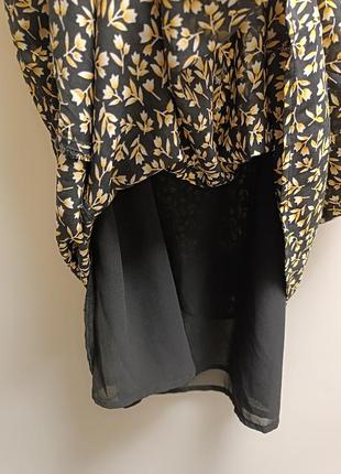 Garance стильная летняя юбка миди в цветы s3 фото