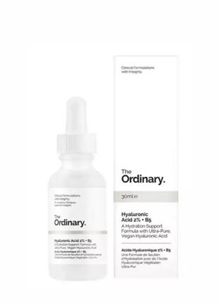 The ordinary hyaluronic acid 2%+b5. увлажняющая сыворотка с гиалуроновой кислотой 2% и витамином в5