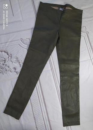 Шкіряні брюки ibana massimo dutti