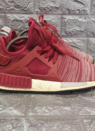 Кроссовки adidas adidas nmd xr1 burgundy(оригинал)4 фото