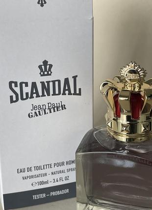 Scandal pour homme від jean paul gaultier  edt 100 ml2 фото