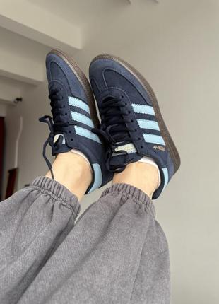 Кроссовки мужские адидас adidas spezial black/blue