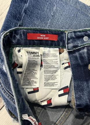 Джинсовая юбка tommy jeans4 фото