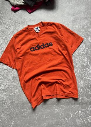 Винтажная футболка adidas1 фото