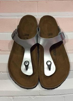 Босоніжки, сандалі, шльопанці, в'єтнамки, шльопанці birkenstock р. 397 фото