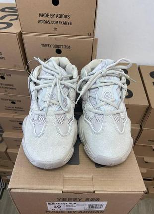 Adidas yeezy 500 beige9 фото