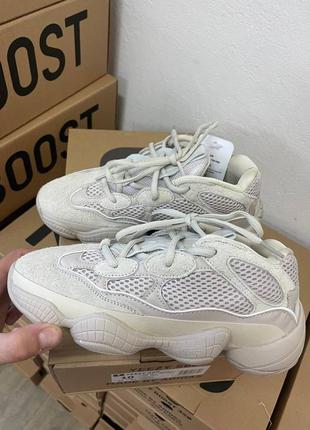 Adidas yeezy 500 beige8 фото