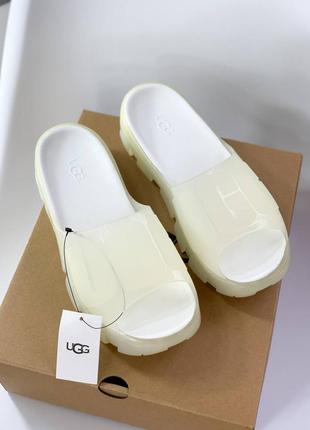 Оригинальные шлепанцы ugg jella clear slide