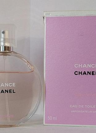 Chanel chance eau vive, туалетная вода.1 фото