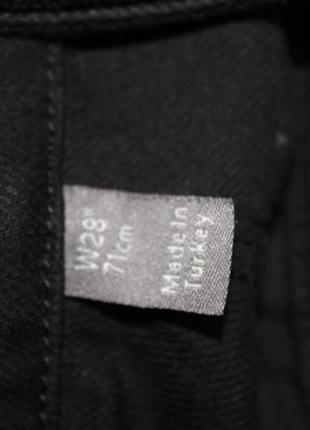 Високі шорти комбінезон asos design чорного кольору унісекс полукомбінезон джинсовий чоловічий жіноч10 фото