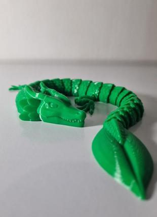 Листяний дракон іграшка надрукована на 3д принтері 2