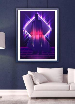 Постер матриця нео