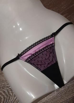 Мереживні відверті трусики - бікіні р.8/34 від ann summers3 фото