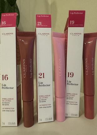 Блиск для губ clarins instant light natural lip perfector1 фото