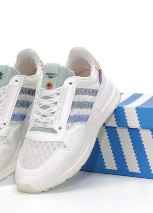 Кроссовки adidas zx rm white4 фото