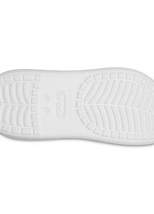 Крокси crocs classic crush white сабо (р.36-45)