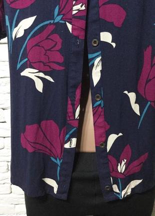 Блуза из вискозы, оригинальный крой спинки3 фото