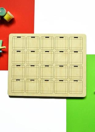 Развивающая память настольная игра “найди пару”. деревянная игра мемори (memory).5 фото