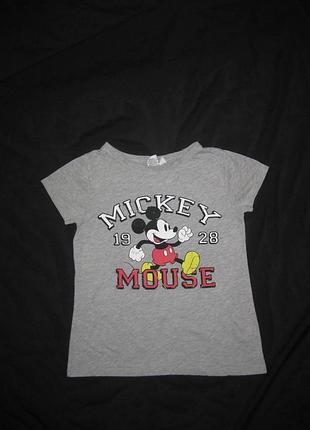 9-11 років, футболка disney з міккі маусом