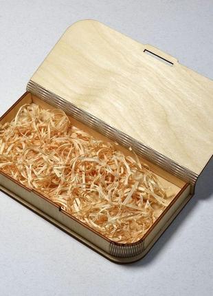 Свадебный конверт для денег (рус). деревянная коробка для купюр на свадьбу или годовщину.2 фото