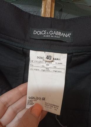 Класичні брюки шовк+вовна dolce&gabbana,p.409 фото