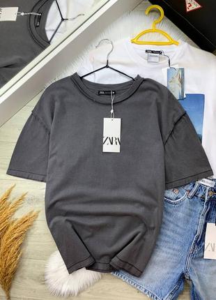 Футболка оверсайз zara