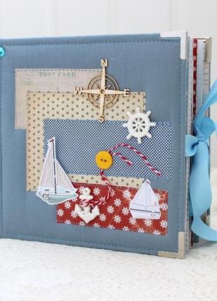 Морський фотоальбом ручної роботи