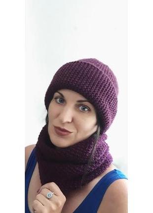 Шапка бини. 10