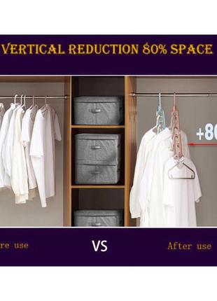 Розумна (універсальна, багатоопорна) вішалка-органайзер для одягу