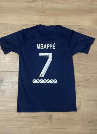 Футбольна футболка psg mbappe2 фото